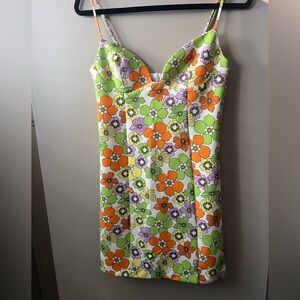 Zara Floral Mini Dress